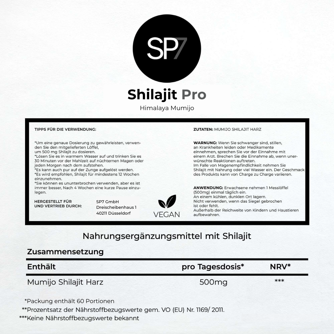 Shilajit Harz