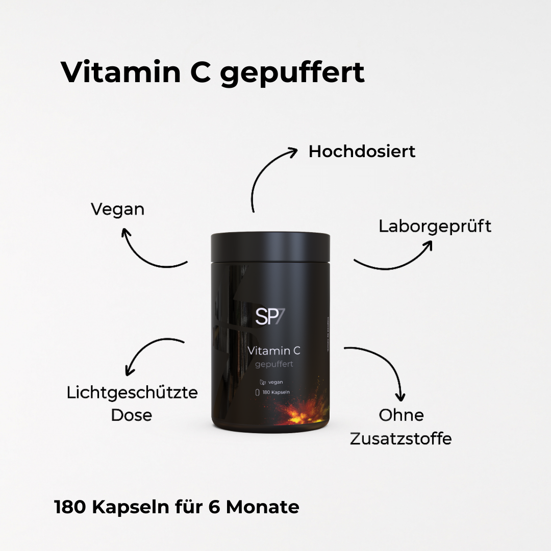 Vitamin C buffered capsules