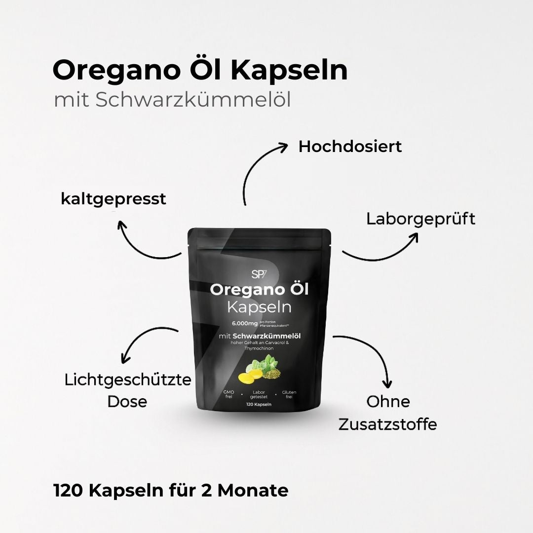 Oregano Öl Kapseln