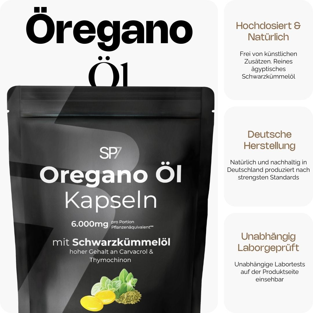 Oregano Öl Kapseln