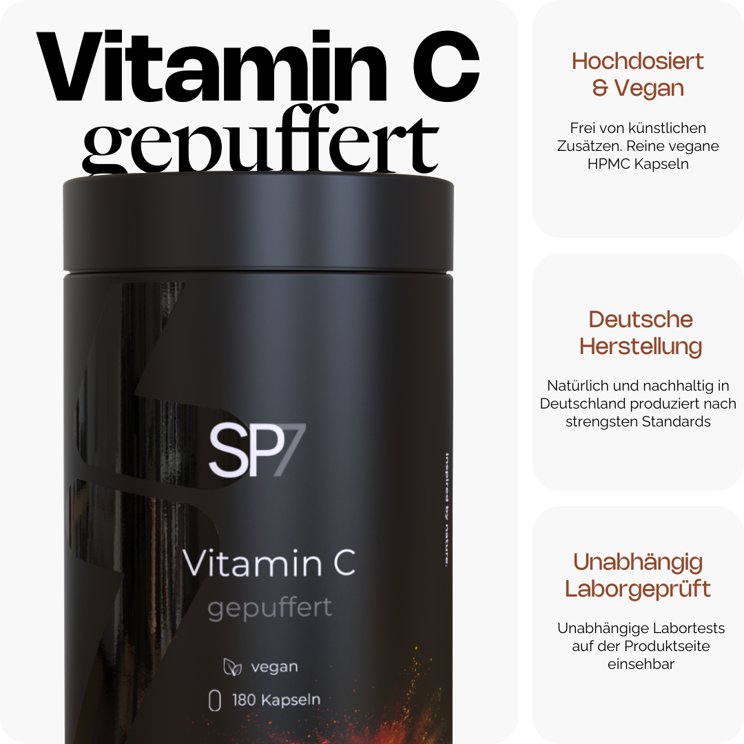 Vitamin C buffered capsules