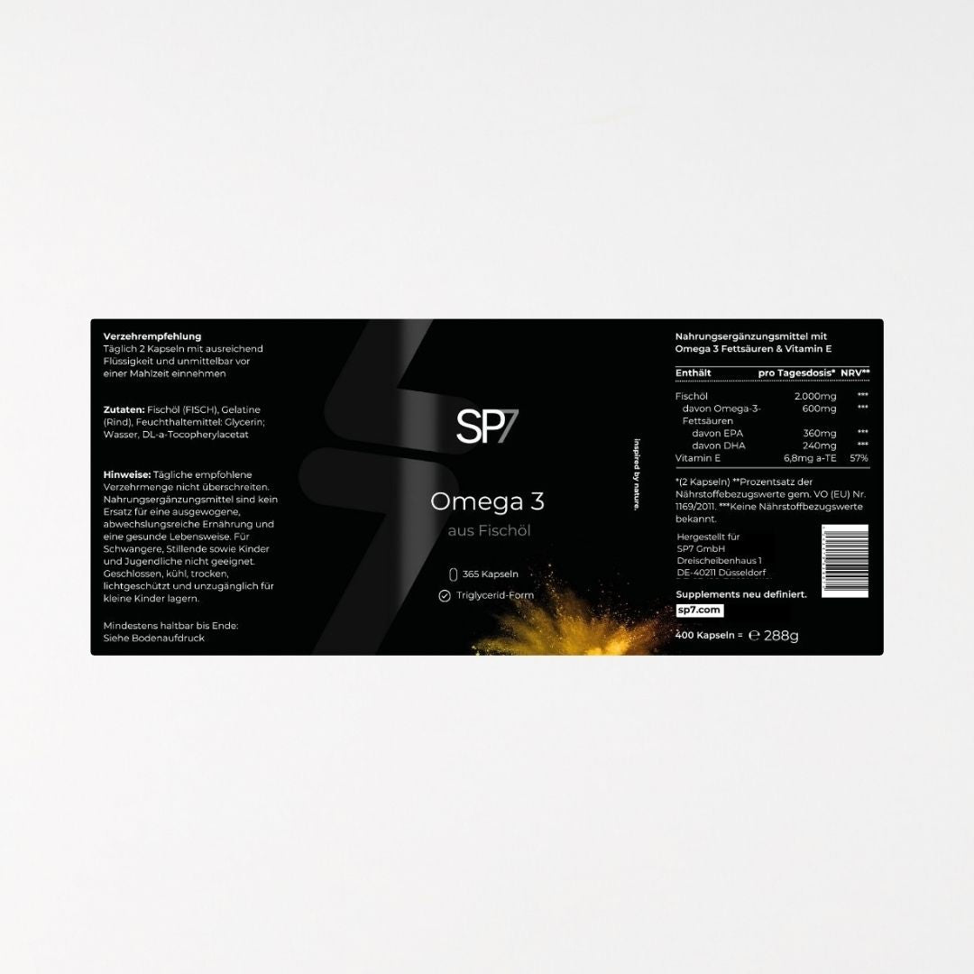 Omega 3 Fish Oil Capsules
