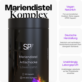 Milk Thistle Artichoke & Dandelion Capsules